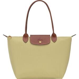 Longchamp Medium Le Pliage Nylon Shoulder Tote Pistachio